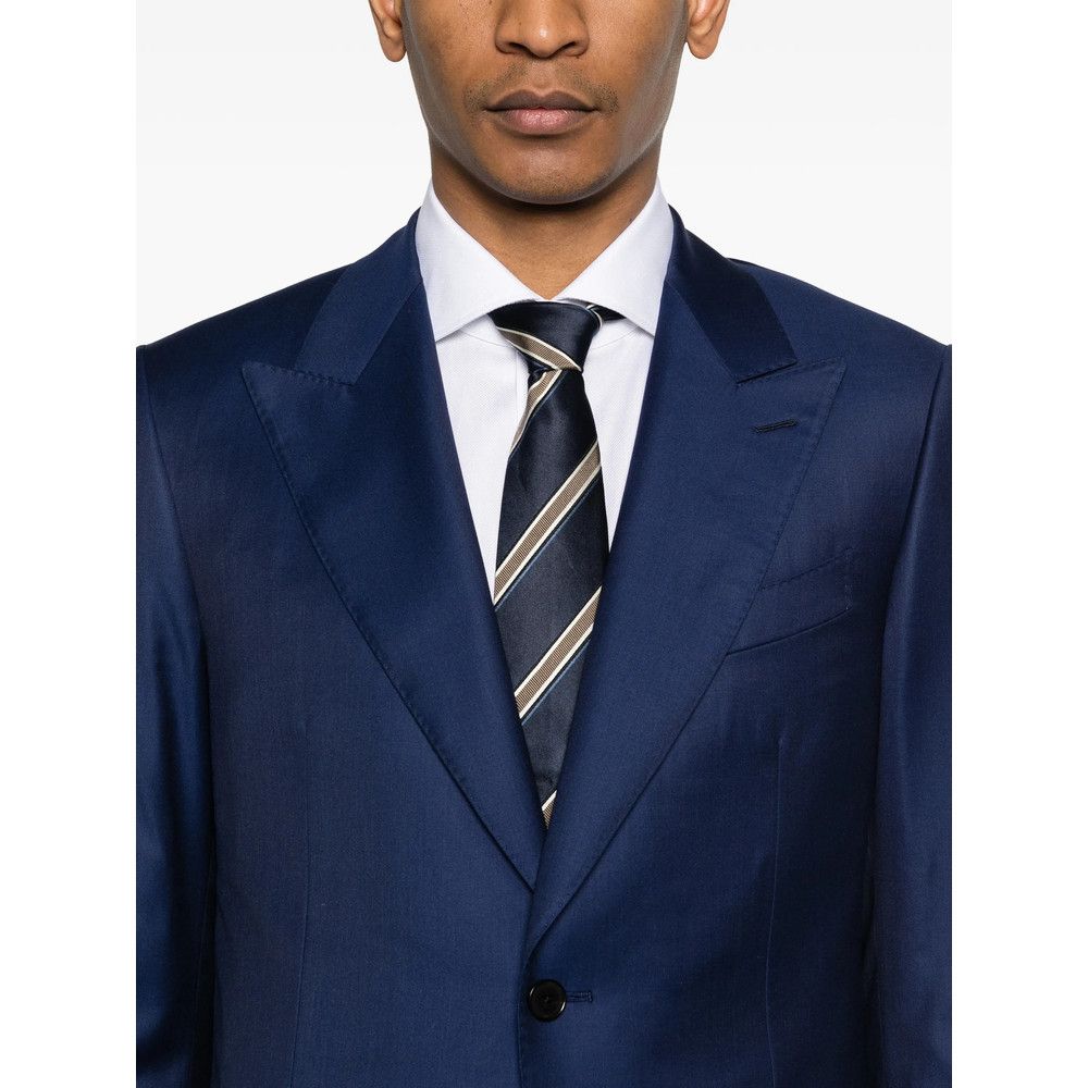 Caruso Caruso BLUE Suits - Single Breasted Suits Size US L / EU 52-54 / 3 - 5 Thumbnail