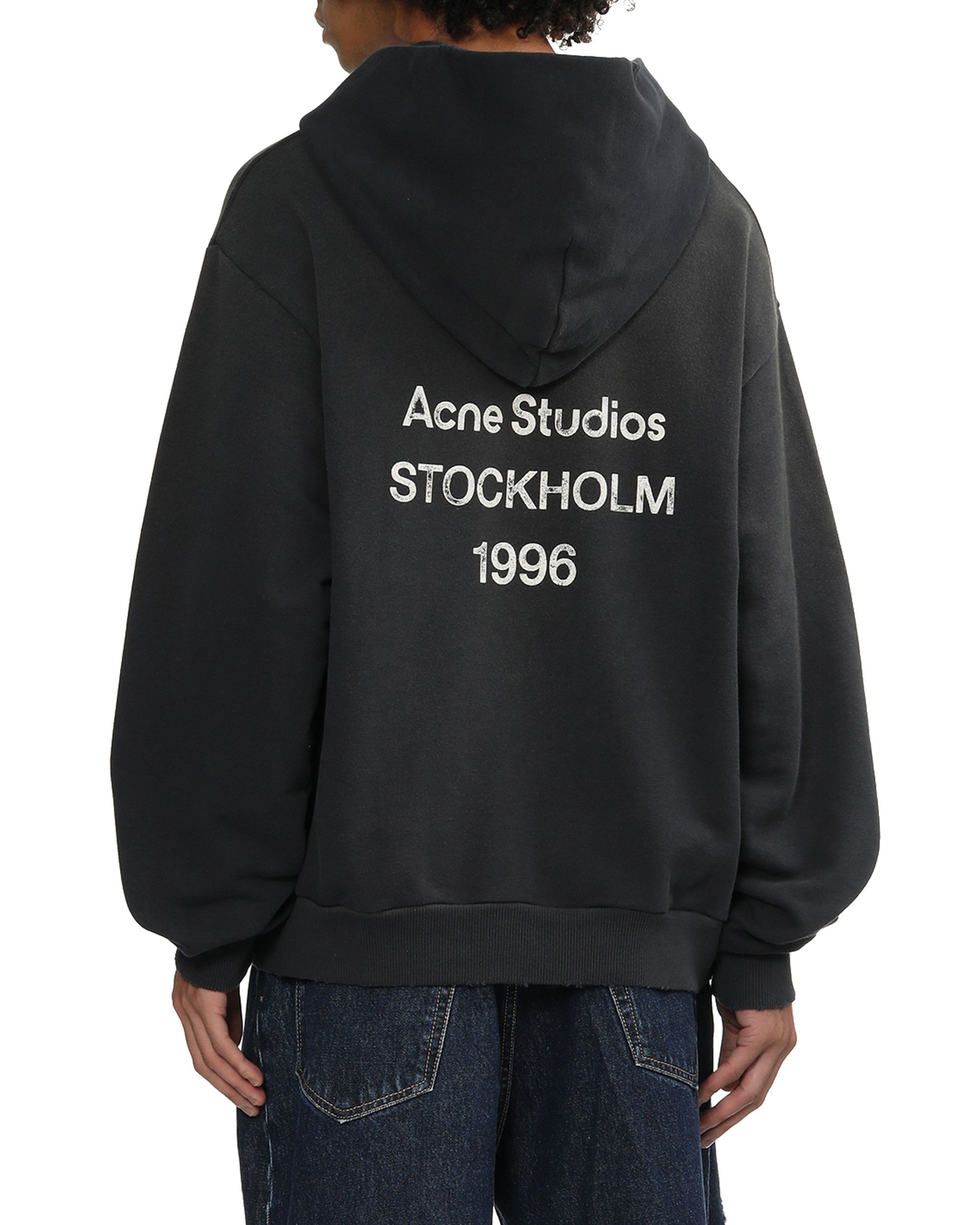 Acne Studios Acne Studios Logo Printed Hooded Sweatshirt Size US XS / EU 42 / 0 - 4 Thumbnail