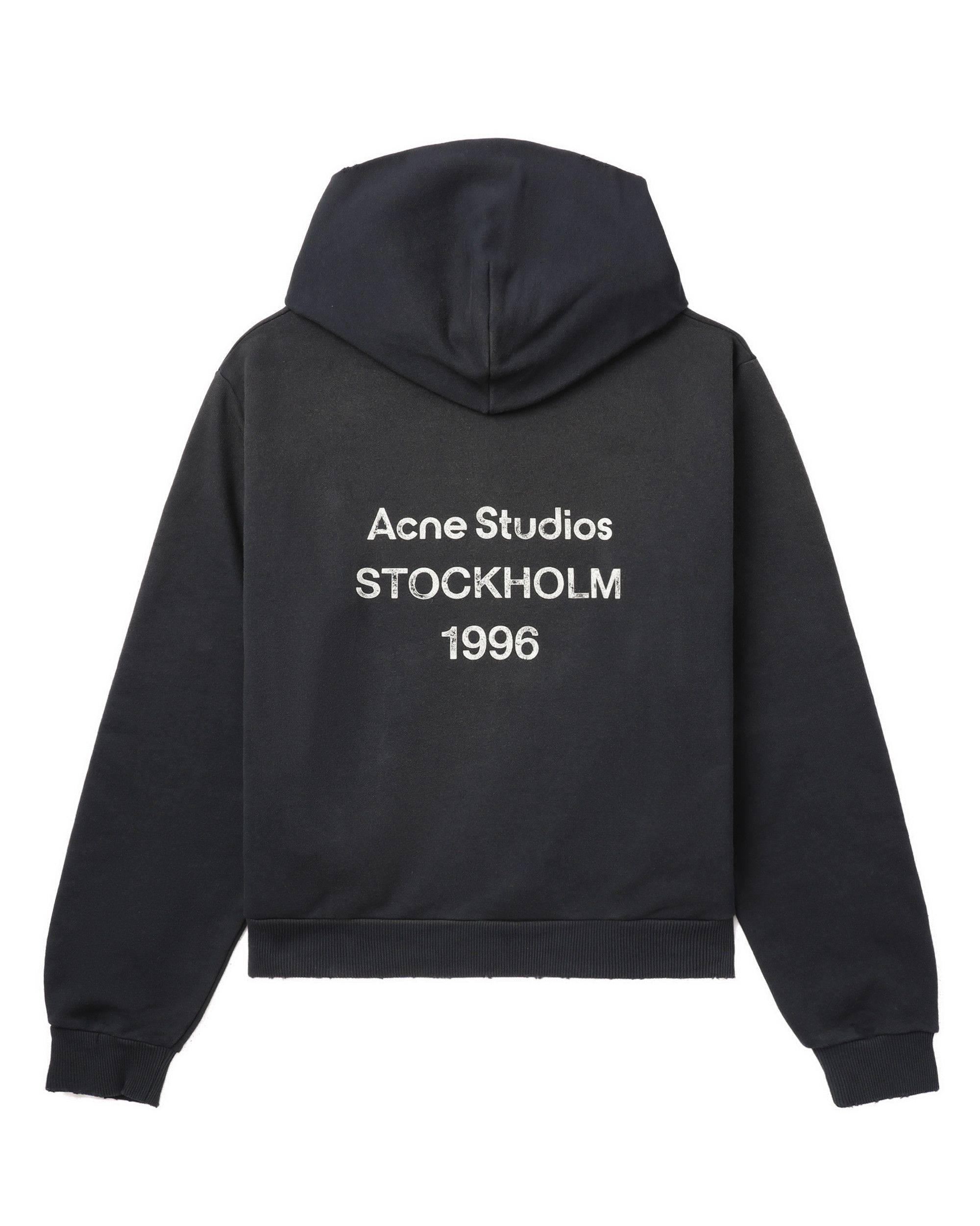 Acne Studios Acne Studios Logo Printed Hooded Sweatshirt Size US XXS / EU 40 - 6 Thumbnail