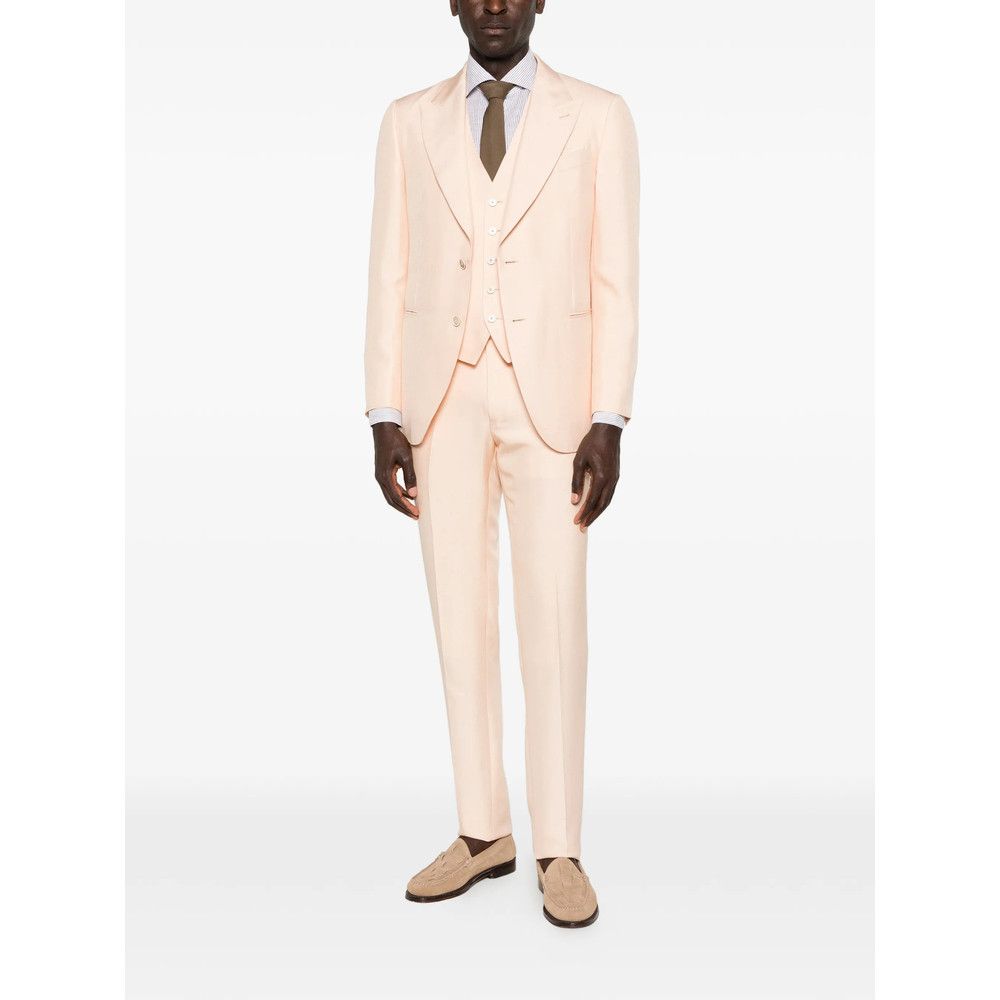 Caruso Caruso PINK Suits - Single Breasted Suits Size US L / EU 52-54 / 3 - 3 Thumbnail