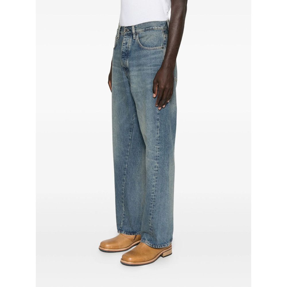 Sunflower Sunflower BLUE Denim - Wide-Leg Jeans Size US 30 / EU 46 - 3 Thumbnail