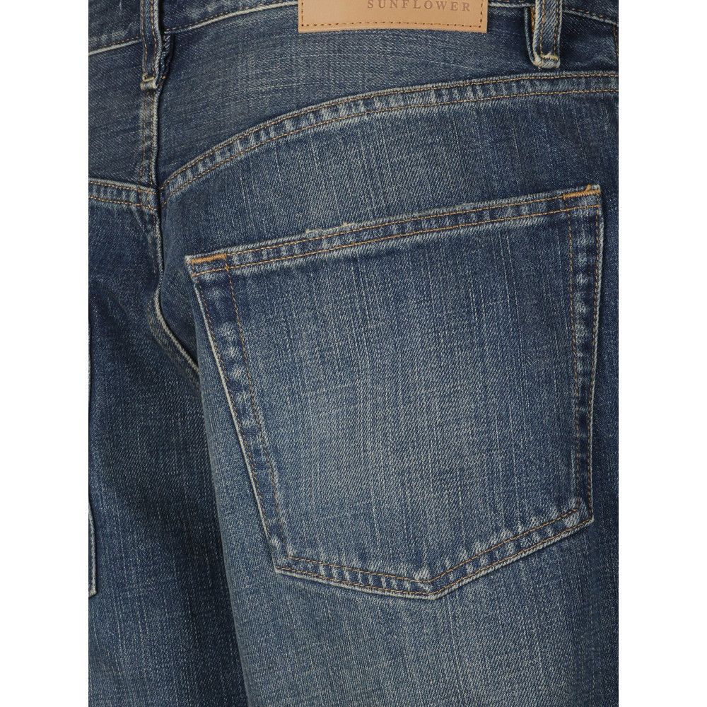 Sunflower Sunflower BLUE Denim - Regular & Straight-Leg Jeans Size US 30 / EU 46 - 3 Thumbnail