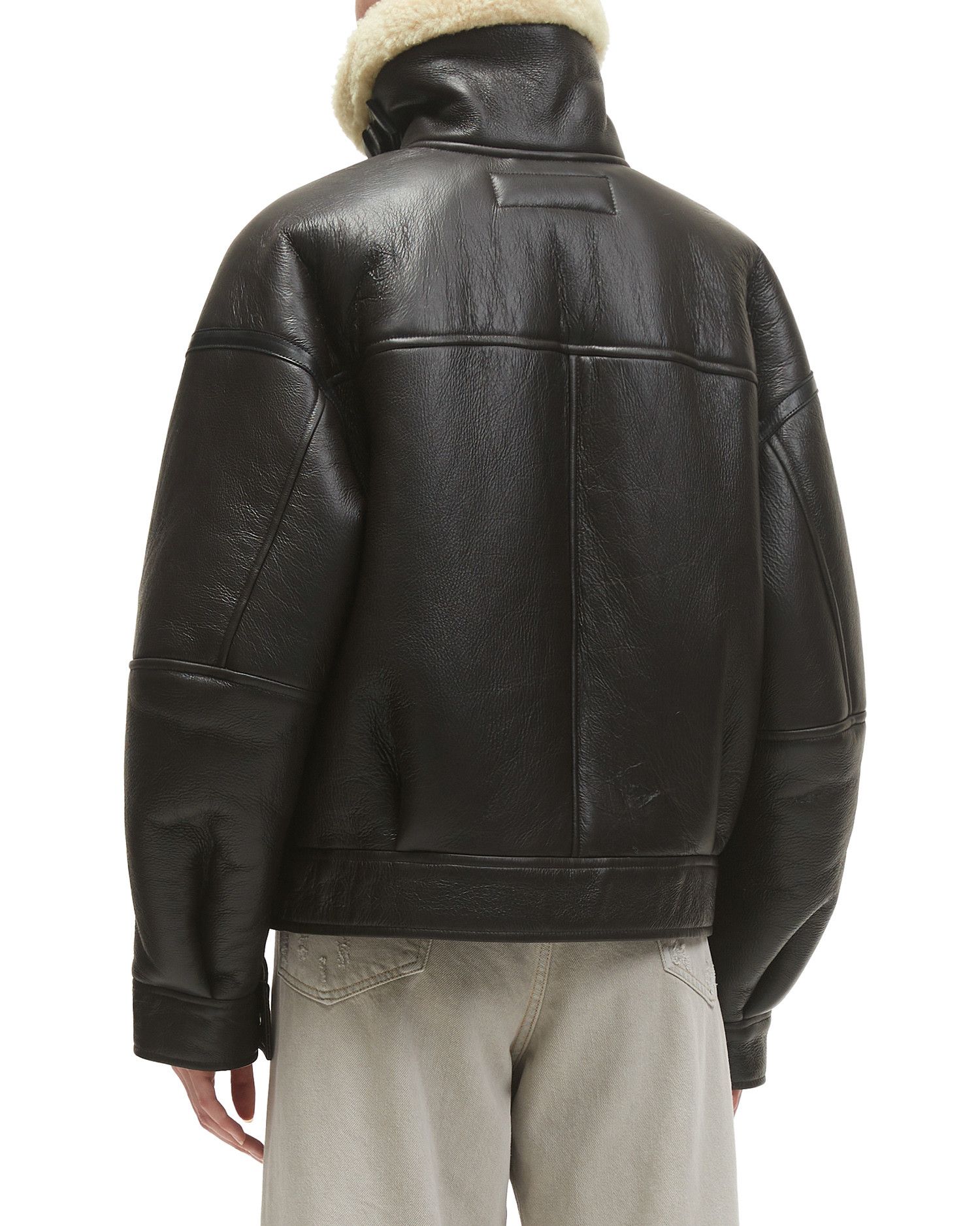 Acne Studios Acne Studios Shearling Biker Jacket Size L / US 10 / IT 46 - 4 Thumbnail