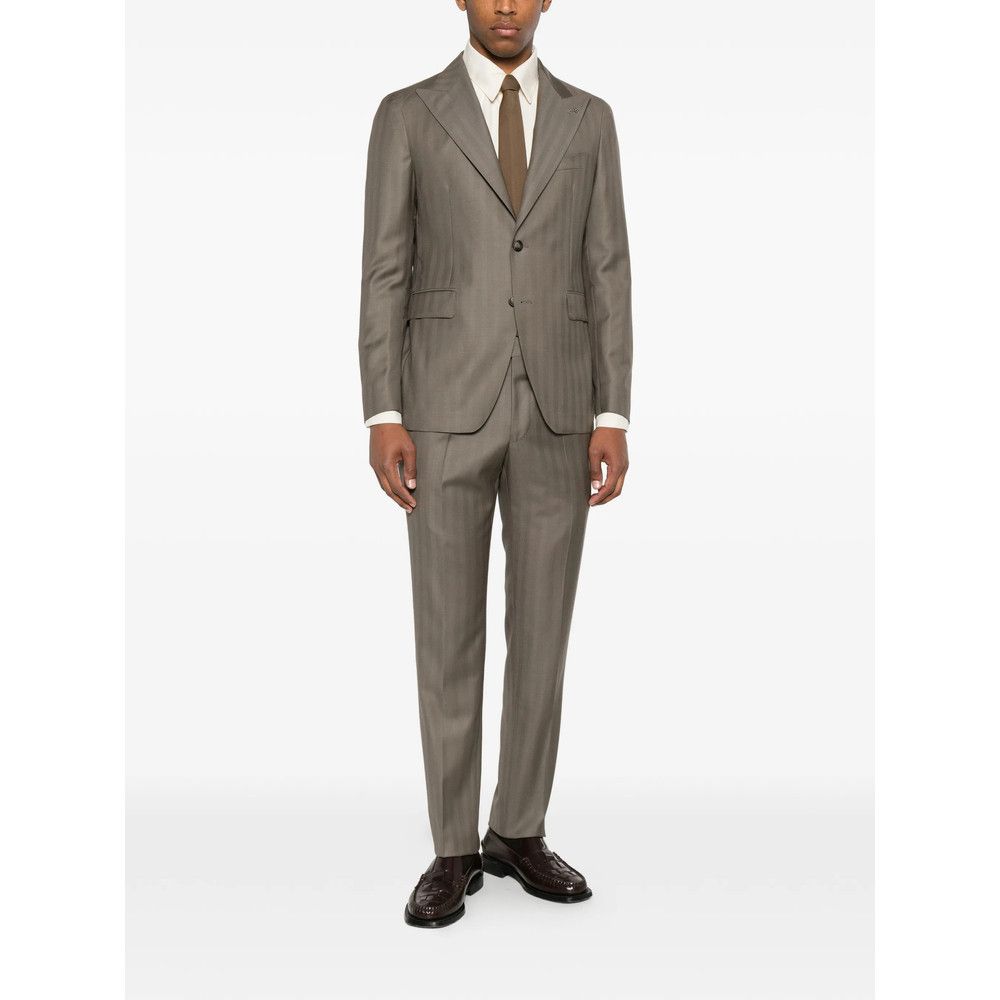 Tagliatore Tagliatore BROWN Suits - Single Breasted Suits Size US M / EU 48-50 / 2 - 4 Thumbnail