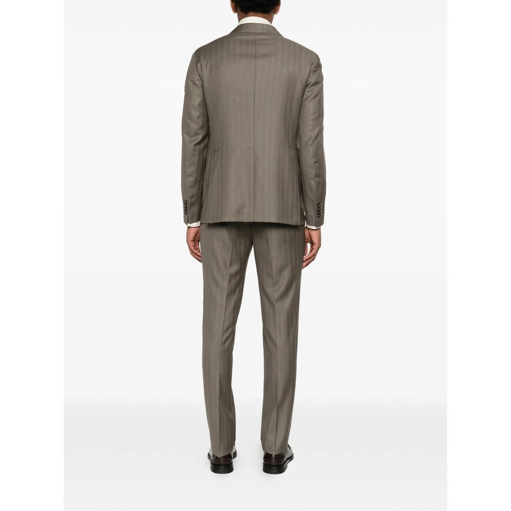 Tagliatore Tagliatore BROWN Suits - Single Breasted Suits Size US M / EU 48-50 / 2 - 5 Thumbnail