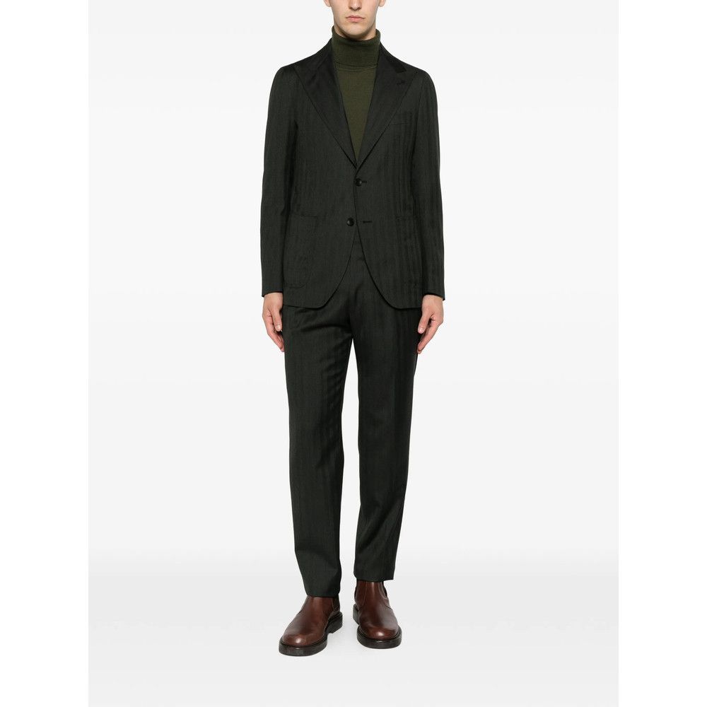 Tagliatore Tagliatore GREEN Suits - Single Breasted Suits Size US M / EU 48-50 / 2 - 2 Thumbnail