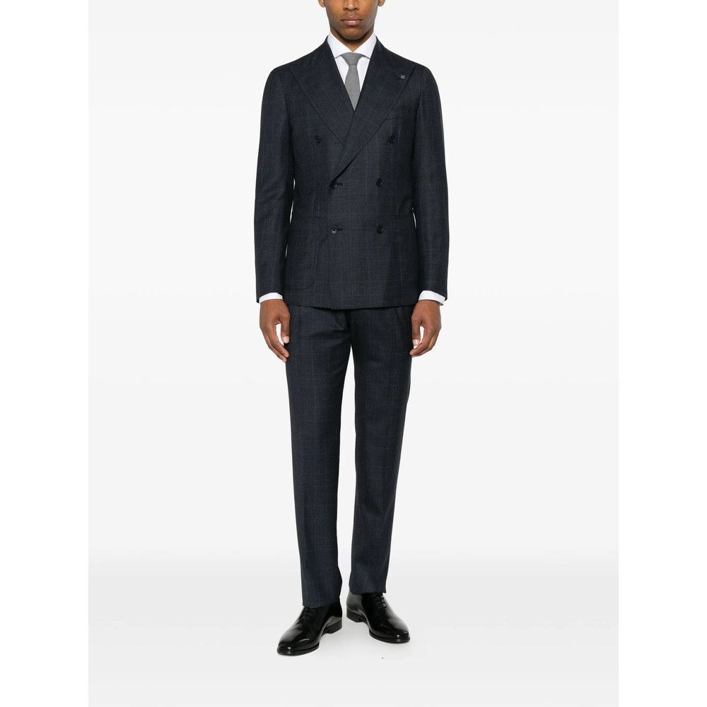 Tagliatore Tagliatore BLUE Suits - Double Breasted Suits Size US L / EU 52-54 / 3 - 4 Thumbnail