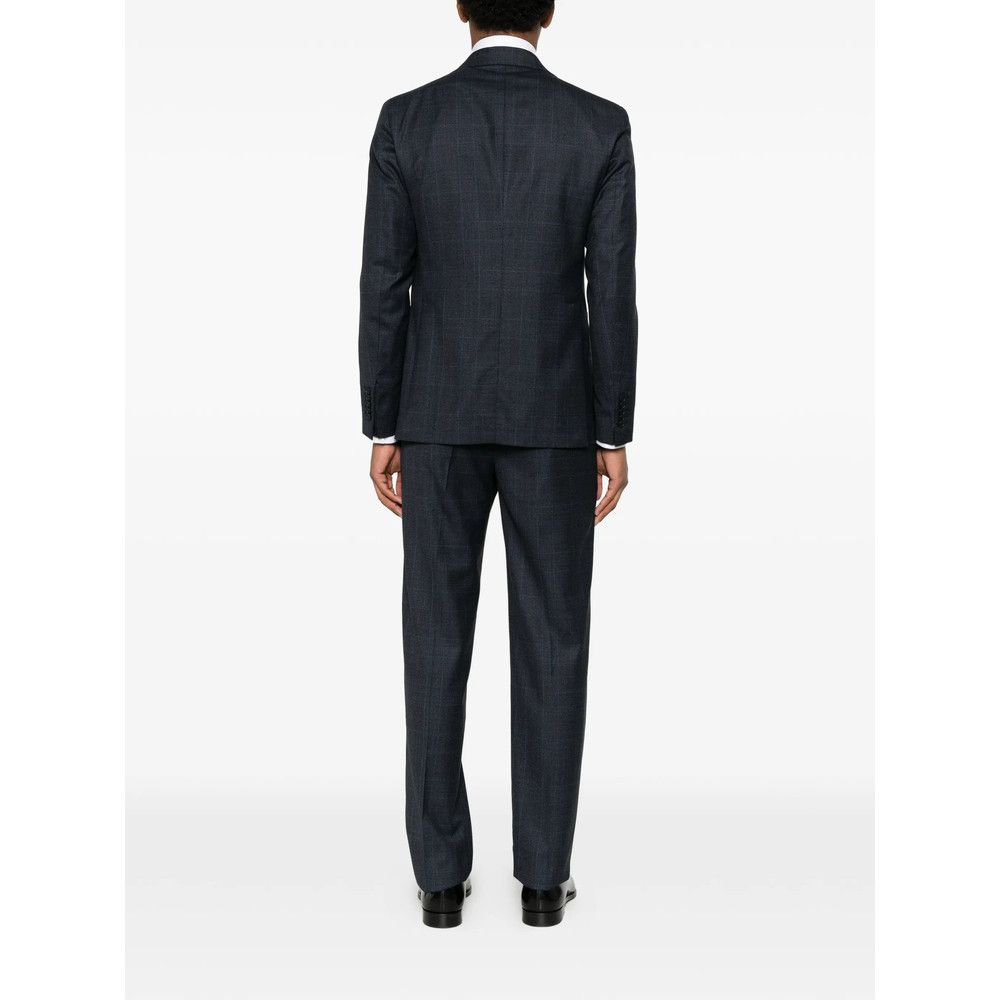 Tagliatore Tagliatore BLUE Suits - Double Breasted Suits Size US L / EU 52-54 / 3 - 3 Thumbnail