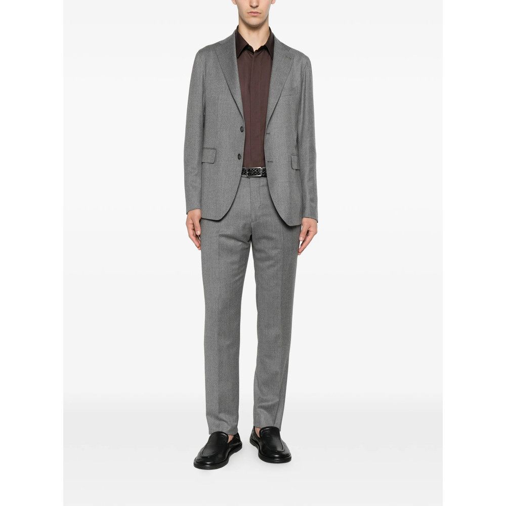 Tagliatore Tagliatore GREY Suits - Single Breasted Suits Size US M / EU 48-50 / 2 - 3 Thumbnail