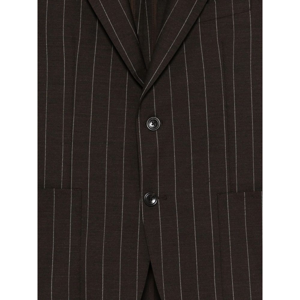 Tagliatore Tagliatore BROWN Suits - Single Breasted Suits Size US XXL / EU 58 / 5 - 3 Thumbnail
