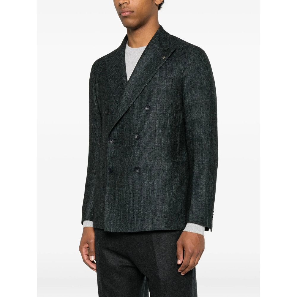 Tagliatore Tagliatore BLUE Jackets - Blazers Size US L / EU 52-54 / 3 - 3 Thumbnail