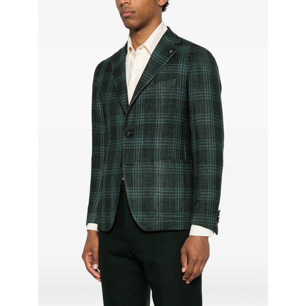 Tagliatore Tagliatore GREEN Jackets - Blazers Size US M / EU 48-50 / 2 - 4 Thumbnail