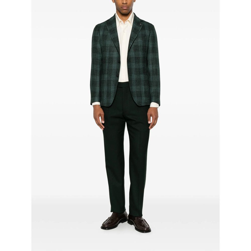 Tagliatore Tagliatore GREEN Jackets - Blazers Size US M / EU 48-50 / 2 - 2 Thumbnail