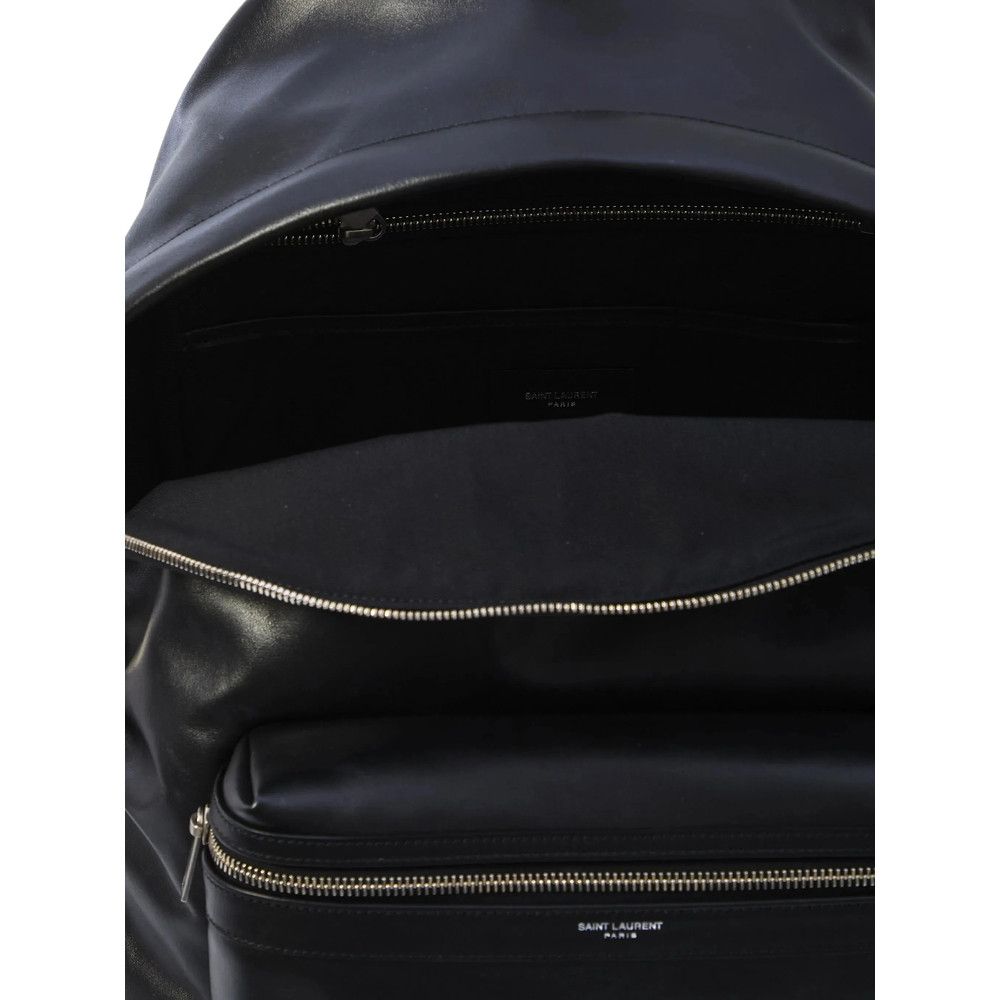 Saint Laurent Paris Saint Laurent BLACK Backpacks Size ONE SIZE - 3 Thumbnail
