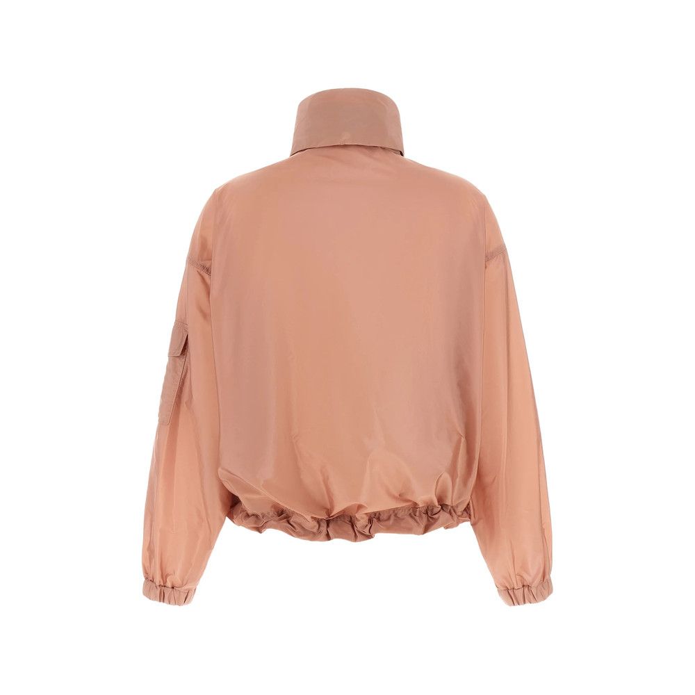 Moncler Moncler PINK Jackets - Bomber Jackets Size S / US 4 / IT 40 - 2 Thumbnail