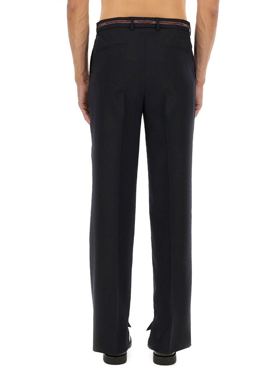 Gucci GUCCI WOOL PANTS - BLUE (IT 48) Size US 32 / EU 48 - 3 Thumbnail