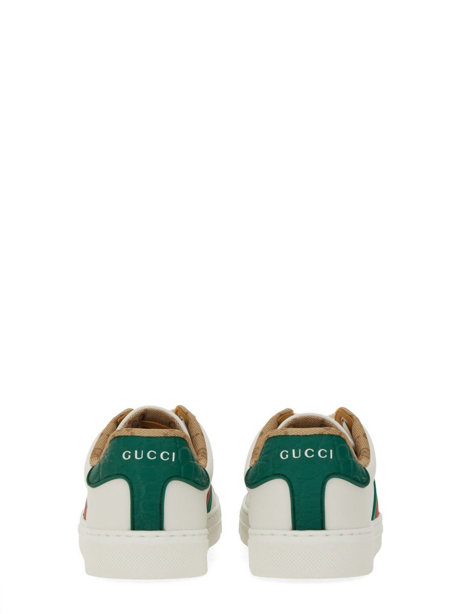 Gucci GUCCI SNEAKER "ACE" - WHITE (UK 5) Size US 6 / EU 39 - 6 Thumbnail