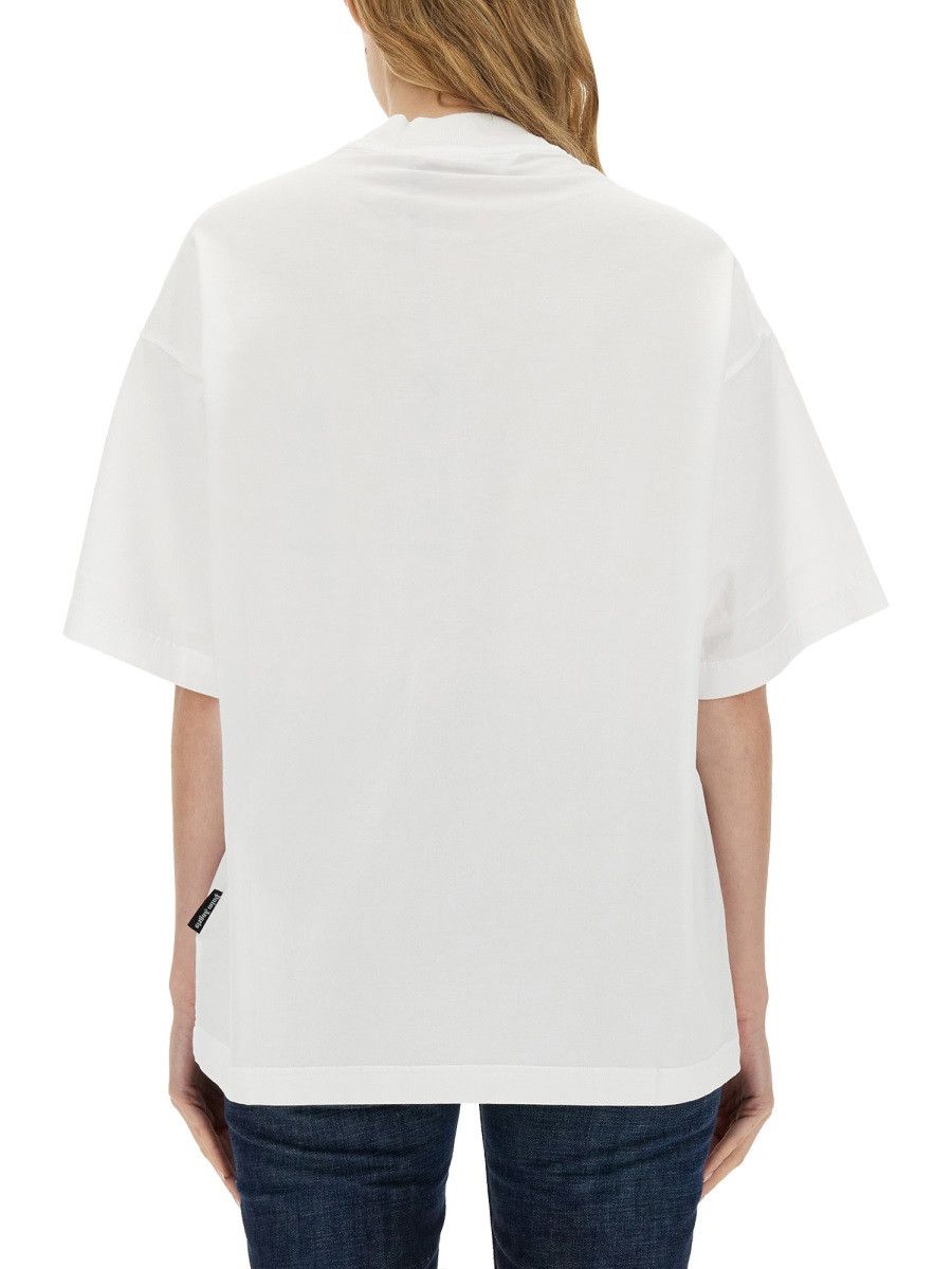 Palm Angels PALM ANGELS PALM SKI CLUB T-SHIRT - WHITE Size M / US 6-8 / IT 42-44 - 3 Thumbnail