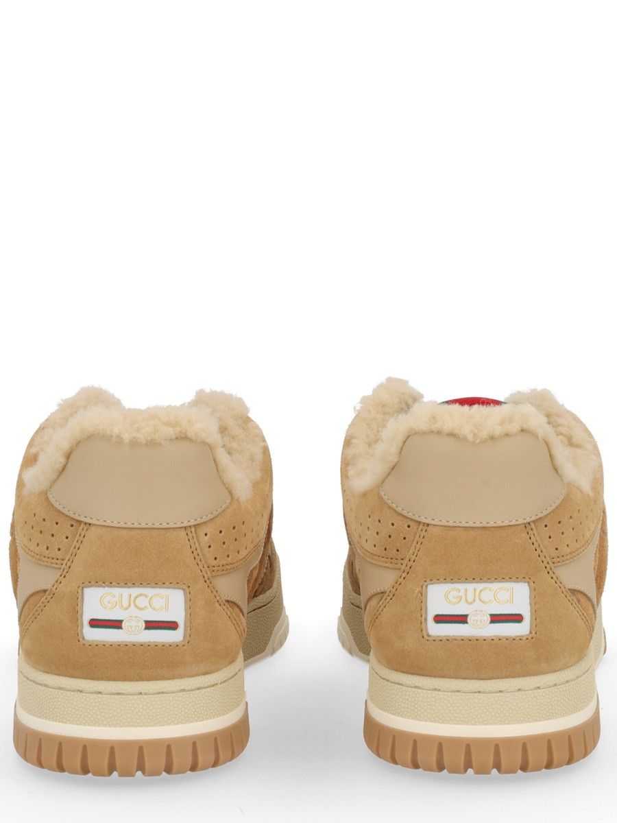 Gucci GUCCI "RE-WEB" SNEAKER - BROWN (IT 36) Size US 6 / IT 36 - 4 Thumbnail