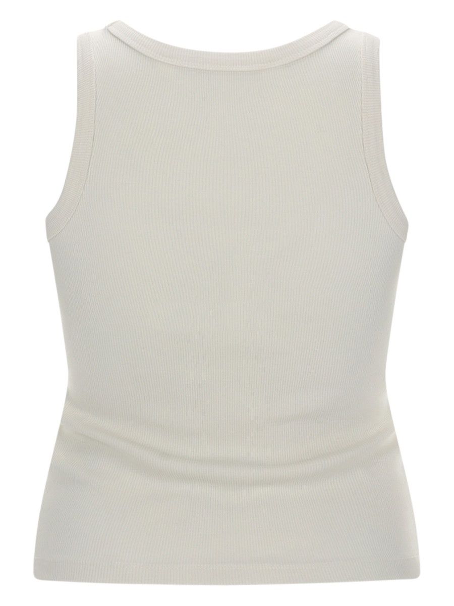 Palm Angels PALM ANGELS TOP CON LOGO - WHITE Size M / US 6-8 / IT 42-44 - 2 Thumbnail