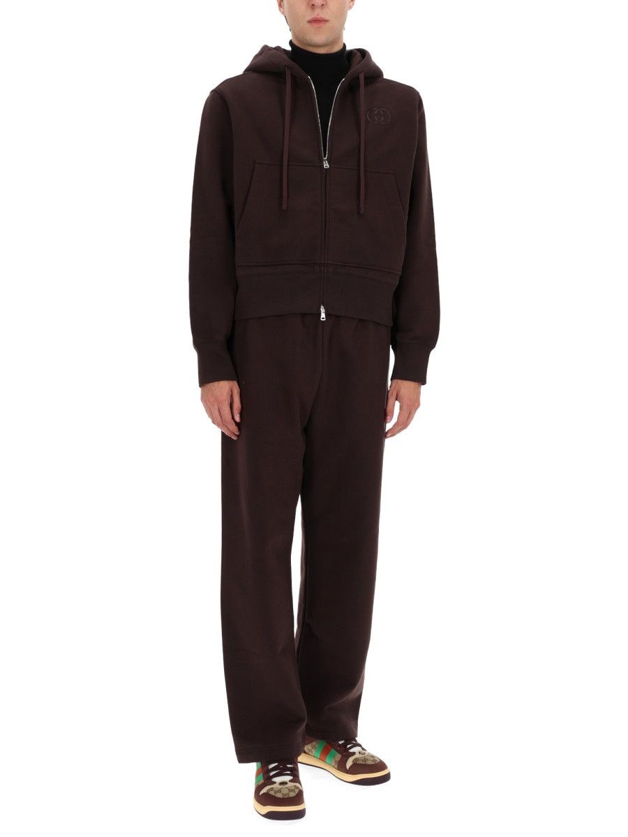 Gucci GUCCI JOGGING PANTS - BROWN Size US 32 / EU 48 - 2 Thumbnail