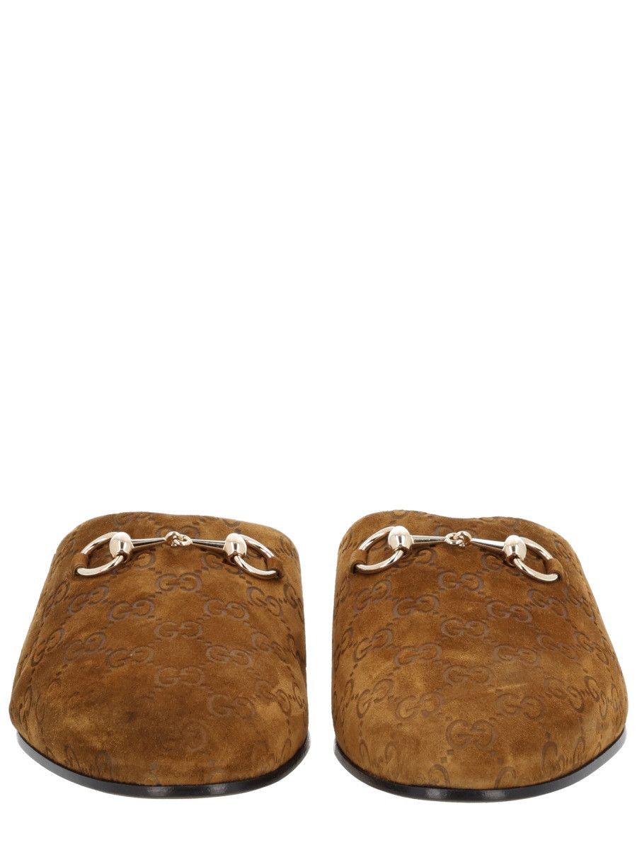 Gucci GUCCI SABOT WITH CLAMP - BROWN (UK 9) Size US 10 / EU 43 - 3 Thumbnail