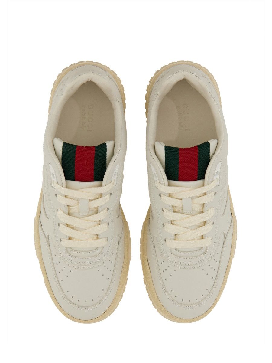 Gucci GUCCI SNEAKER RE-WEB - WHITE (IT 37½) Size US 7.5 / IT 37.5 - 6 Thumbnail