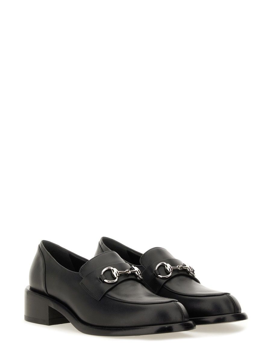 Gucci GUCCI MOCCASIN WITH CLAMP - BLACK (IT 39) Size US 9 / IT 39 - 2 Thumbnail