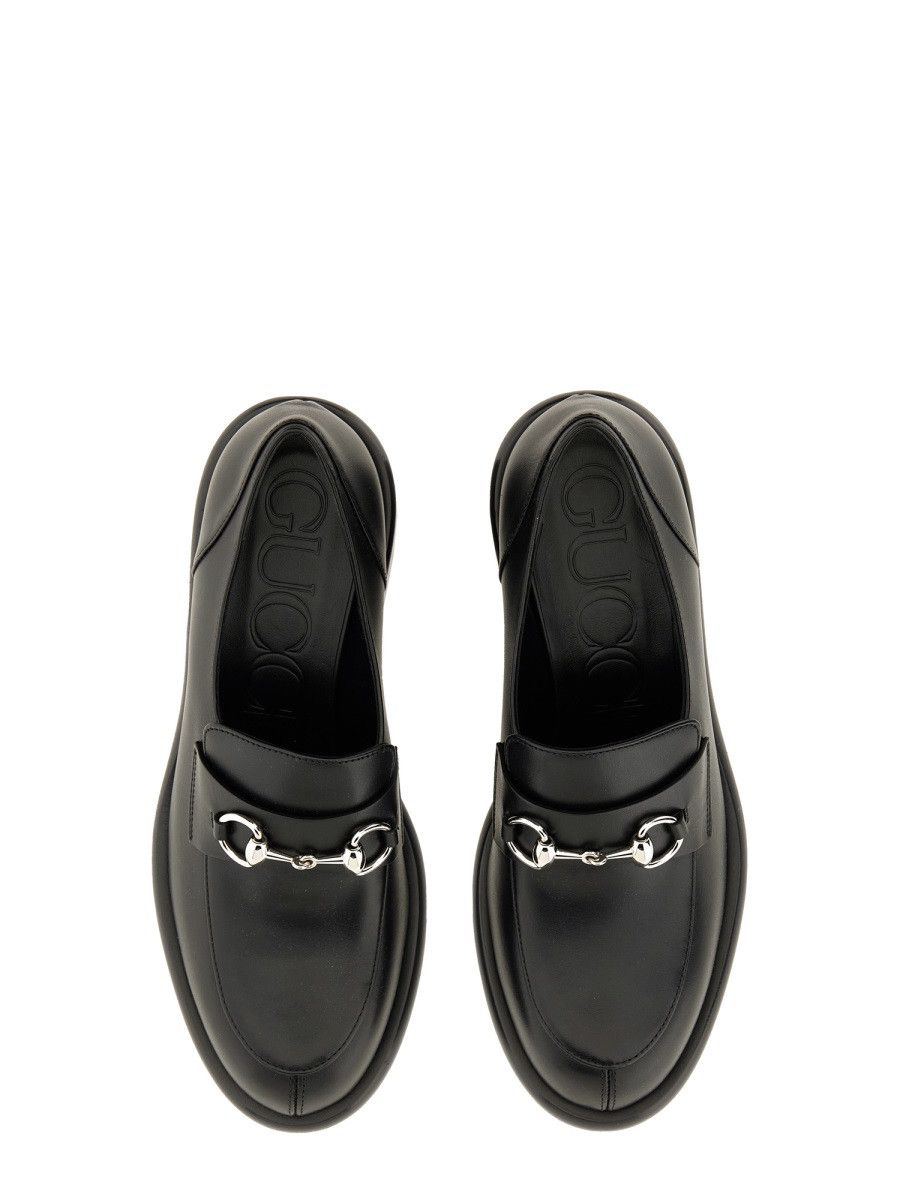 Gucci GUCCI MOCCASIN WITH CLAMP - BLACK (IT 37) Size US 7 / IT 37 - 6 Thumbnail