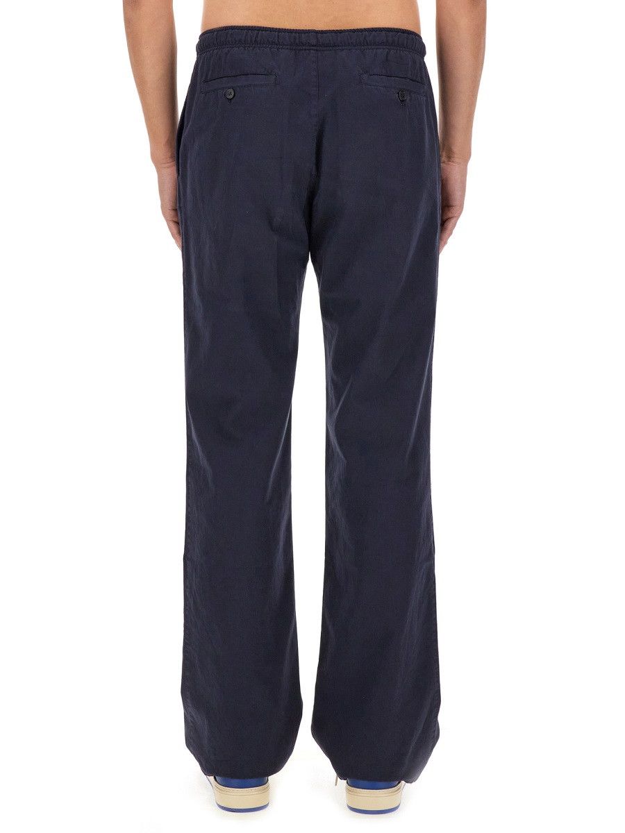 Palm Angels PALM ANGELS PANTS WITH LOGO - BLUE (IT 52) Size US 36 / EU 52 - 3 Thumbnail