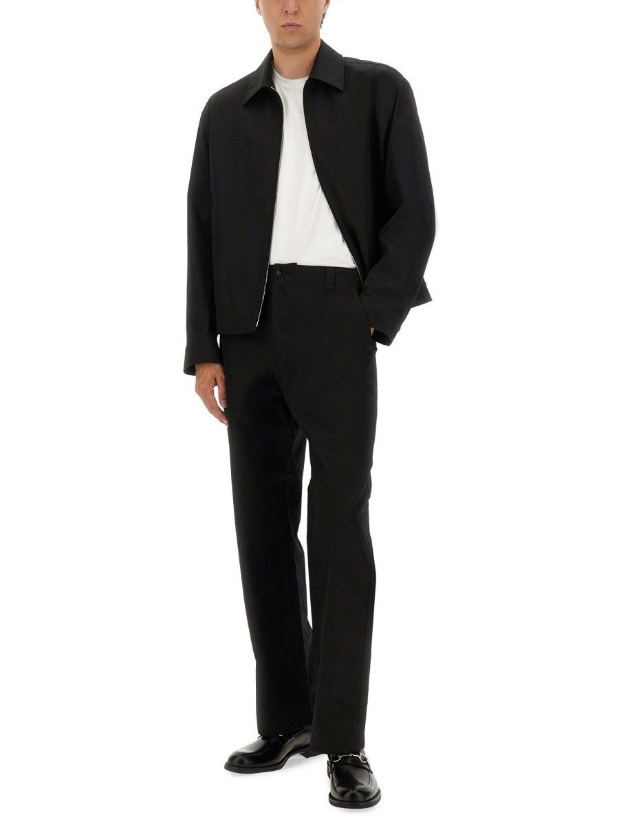 Gucci GUCCI PANTS WITH WEB DETAIL - BLACK (IT 48) Size US 32 / EU 48 - 2 Thumbnail