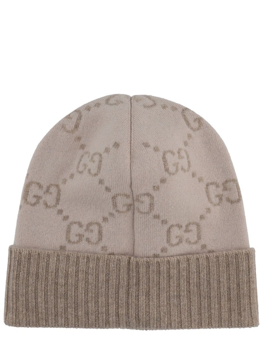 Gucci GUCCI JACQUARD GG HAT - DOVE Size ONE SIZE - 2 Thumbnail