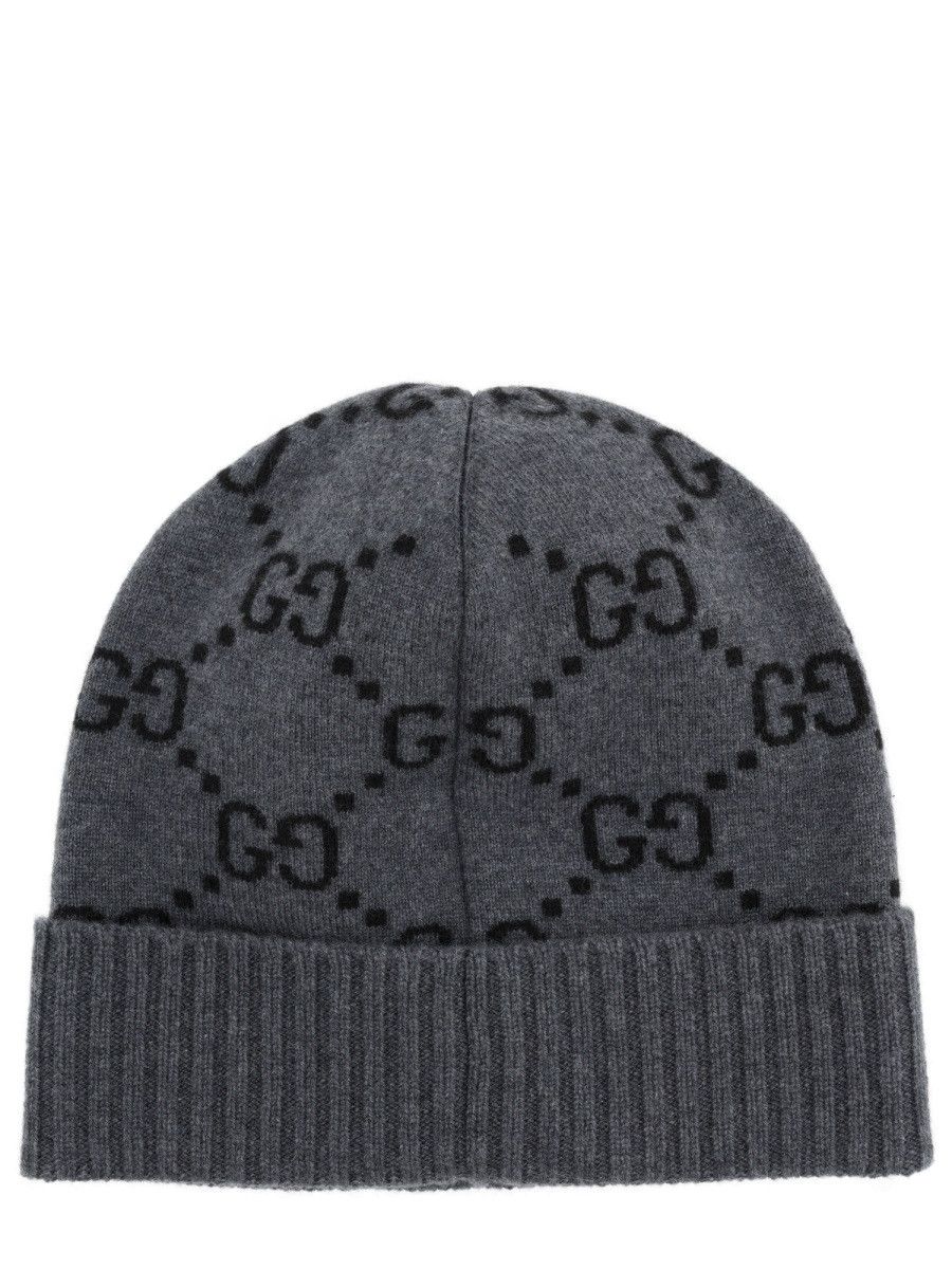 Gucci GUCCI CASHMERE HAT - BLACK Size ONE SIZE - 2 Thumbnail