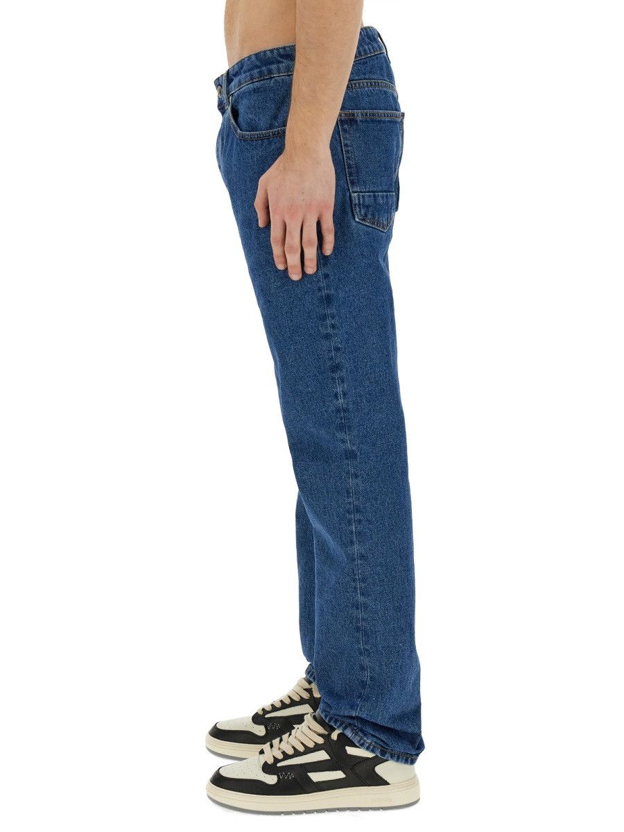 Palm Angels PALM ANGELS STRAIGHT LEG JEANS - BABY BLUE (JEANS 31) Size US 31 - 4 Thumbnail