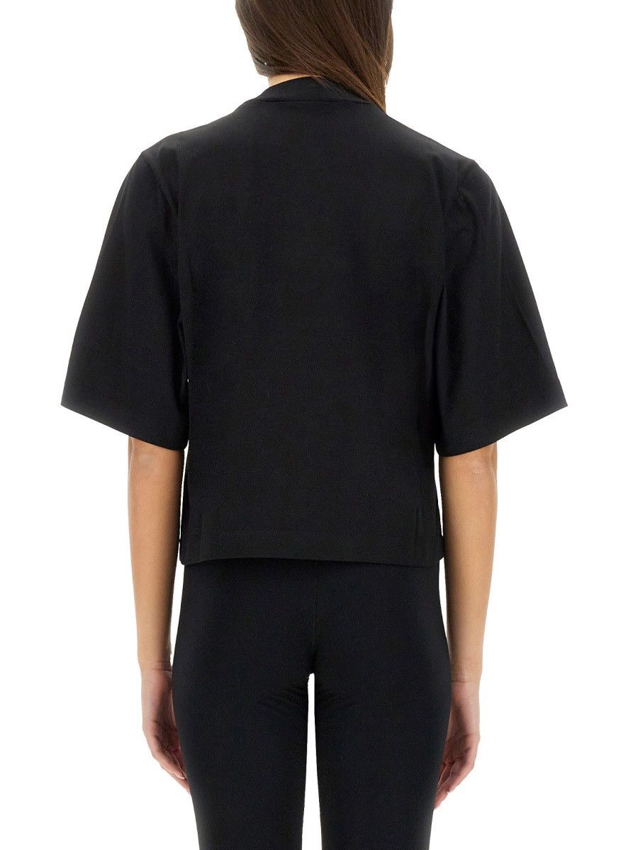 Palm Angels PALM ANGELS T-SHIRT WITH LOGO - BLACK Size XS / US 0-2 / IT 36-38 - 3 Thumbnail