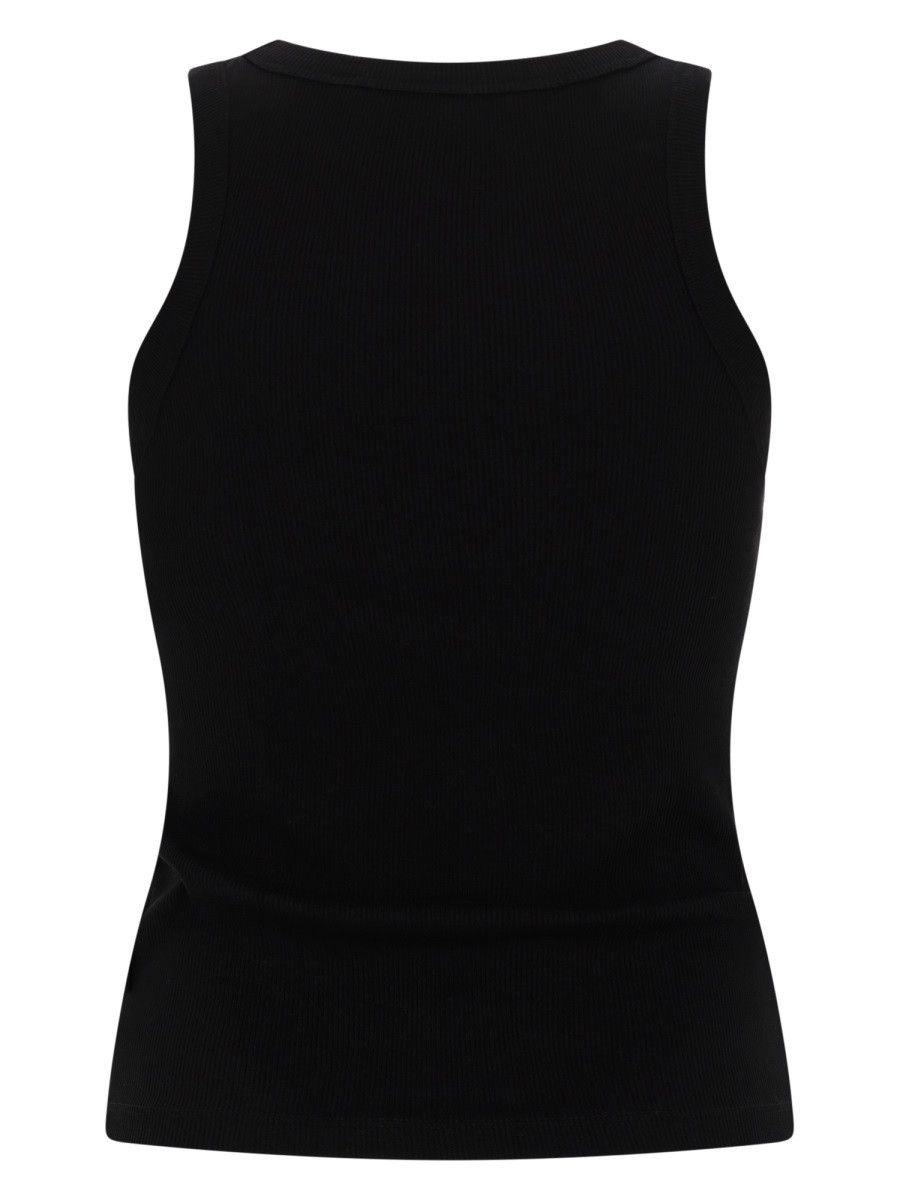 Palm Angels PALM ANGELS TOP CON LOGO - BLACK Size XL / US 12-14 / IT 48-50 - 2 Thumbnail