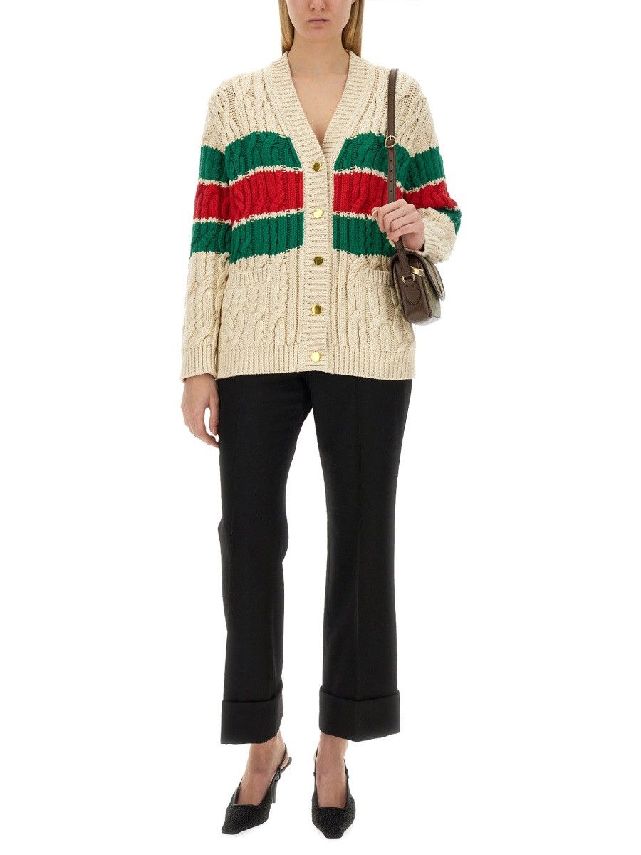 Gucci GUCCI WOOL PANTS - BLACK (IT 42) Size 42" / US 20 - 2 Thumbnail