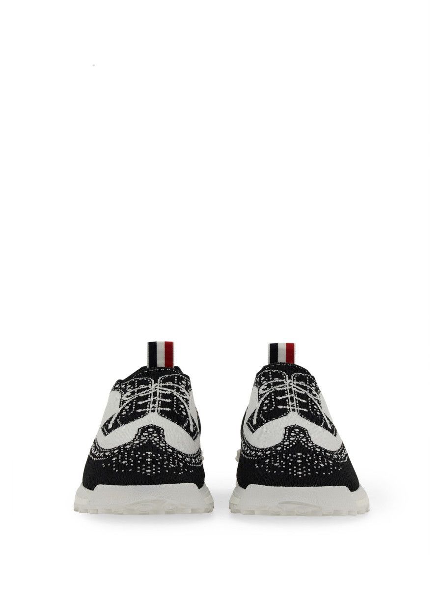 Thom Browne THOM BROWNE TECH RUNNER SNEAKER - BLACK (US 6) Size US 6 / EU 39 - 5 Thumbnail