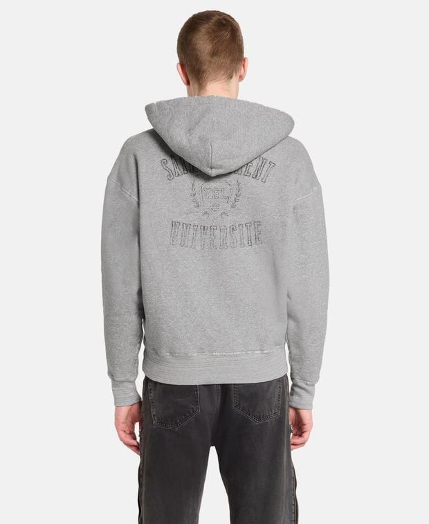 Saint Laurent Paris Hoodie Size US L / EU 52-54 / 3 - 2 Thumbnail