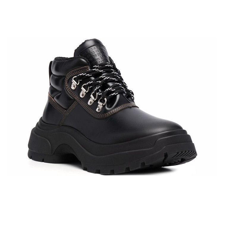 Maison Margiela Maison Margiela Leather Lace-up Boots Size 37 Size US 7 / IT 37 - 2 Thumbnail