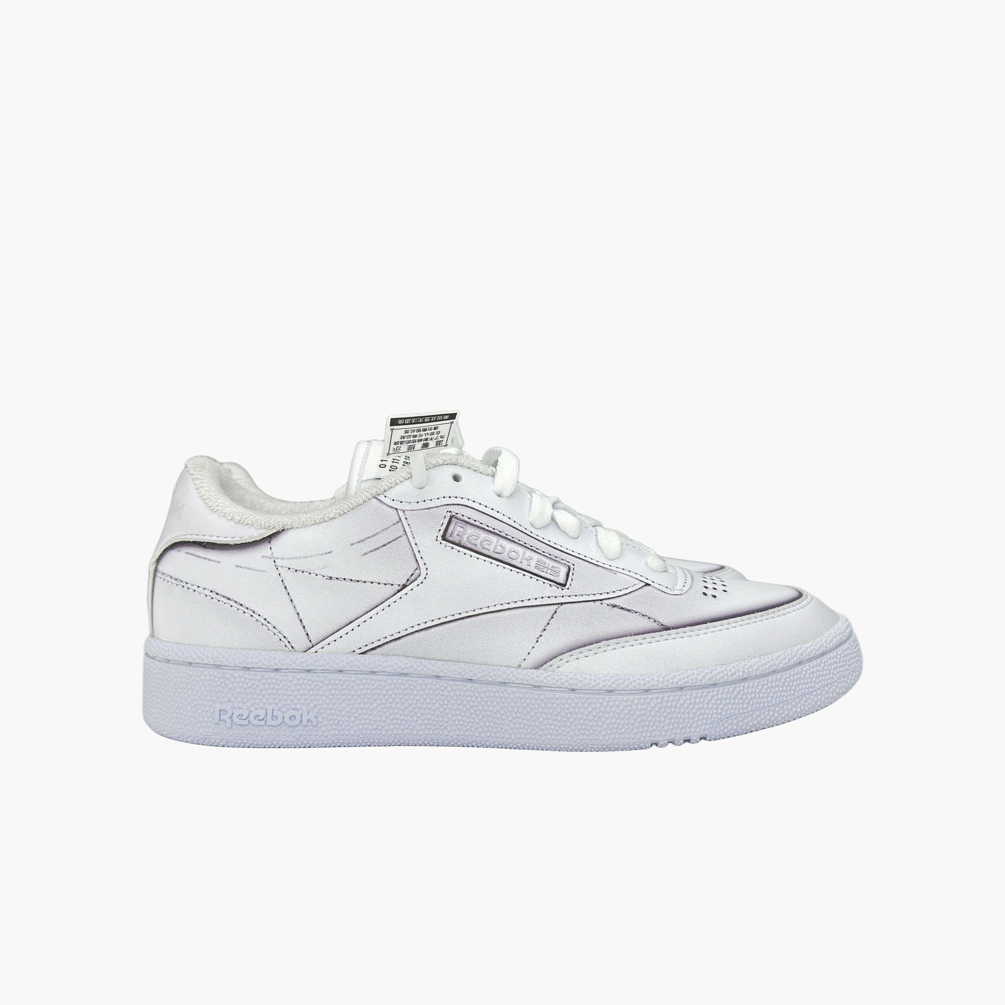 Maison Margiela × Reebok Maison Margiela x Reebok Club C Sneakers Size 6.5 Size US 6.5 / EU 39-40 - 4 Thumbnail