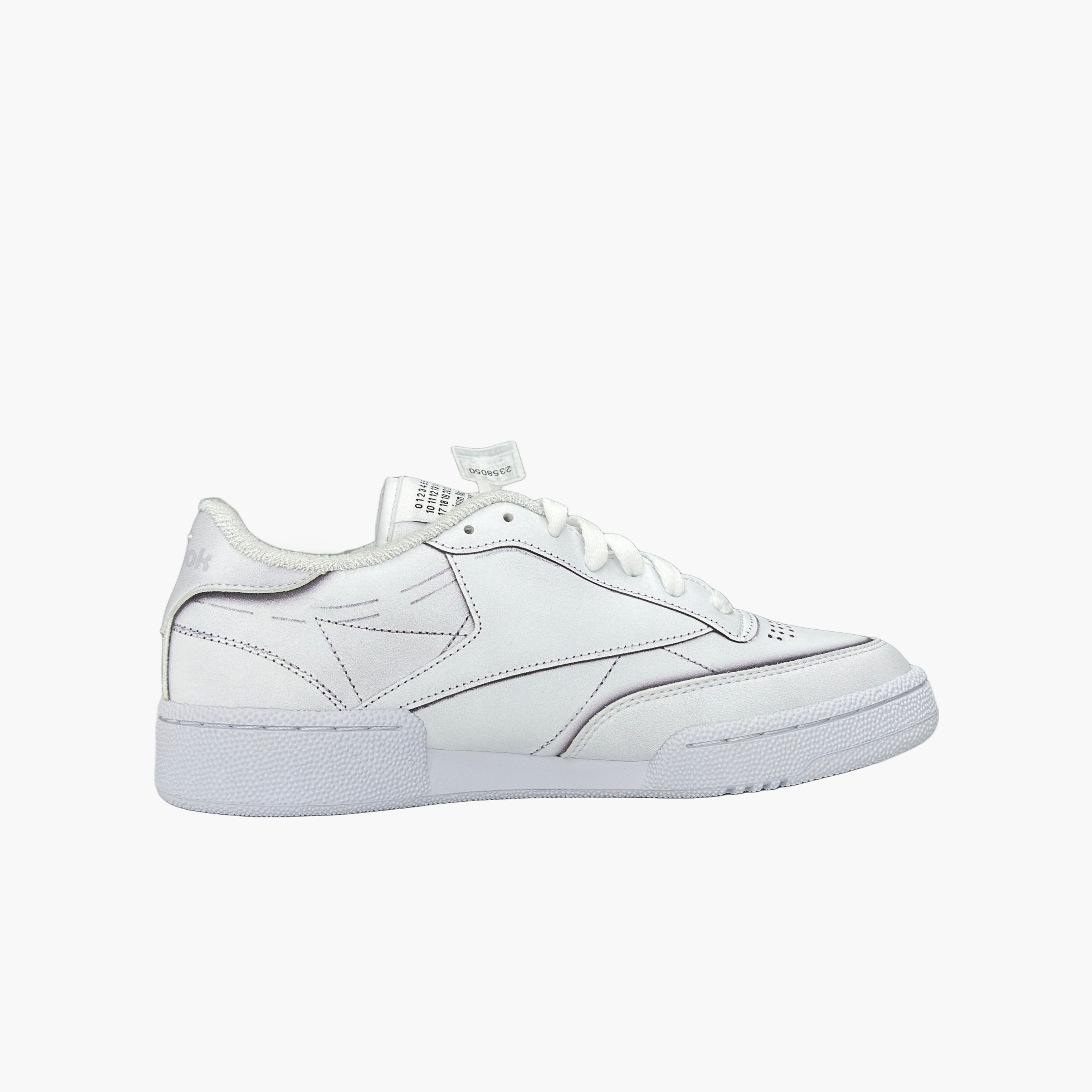 Maison Margiela × Reebok Maison Margiela x Reebok Club C Sneakers Size 6.5 Size US 6.5 / EU 39-40 - 2 Thumbnail