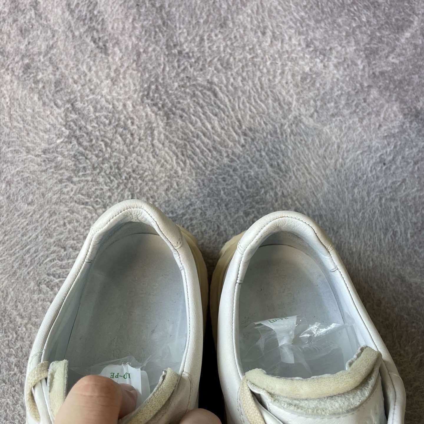 MM6 MM6 Maison Margiela Leather Platform Sneakers Size 38.5 Size US 8.5 / IT 38.5 - 10 Thumbnail