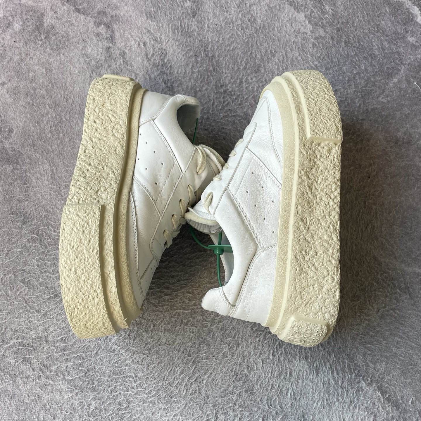 MM6 MM6 Maison Margiela Leather Platform Sneakers Size 38.5 Size US 8.5 / IT 38.5 - 9 Thumbnail