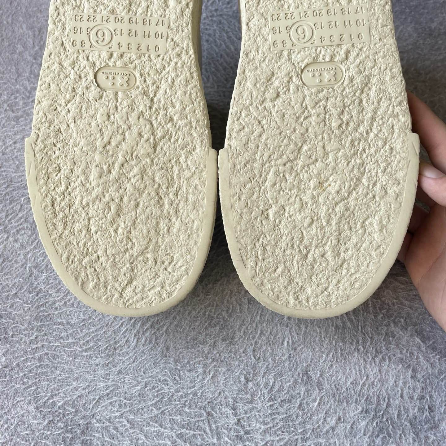 MM6 MM6 Maison Margiela Leather Platform Sneakers Size 38.5 Size US 8.5 / IT 38.5 - 7 Thumbnail