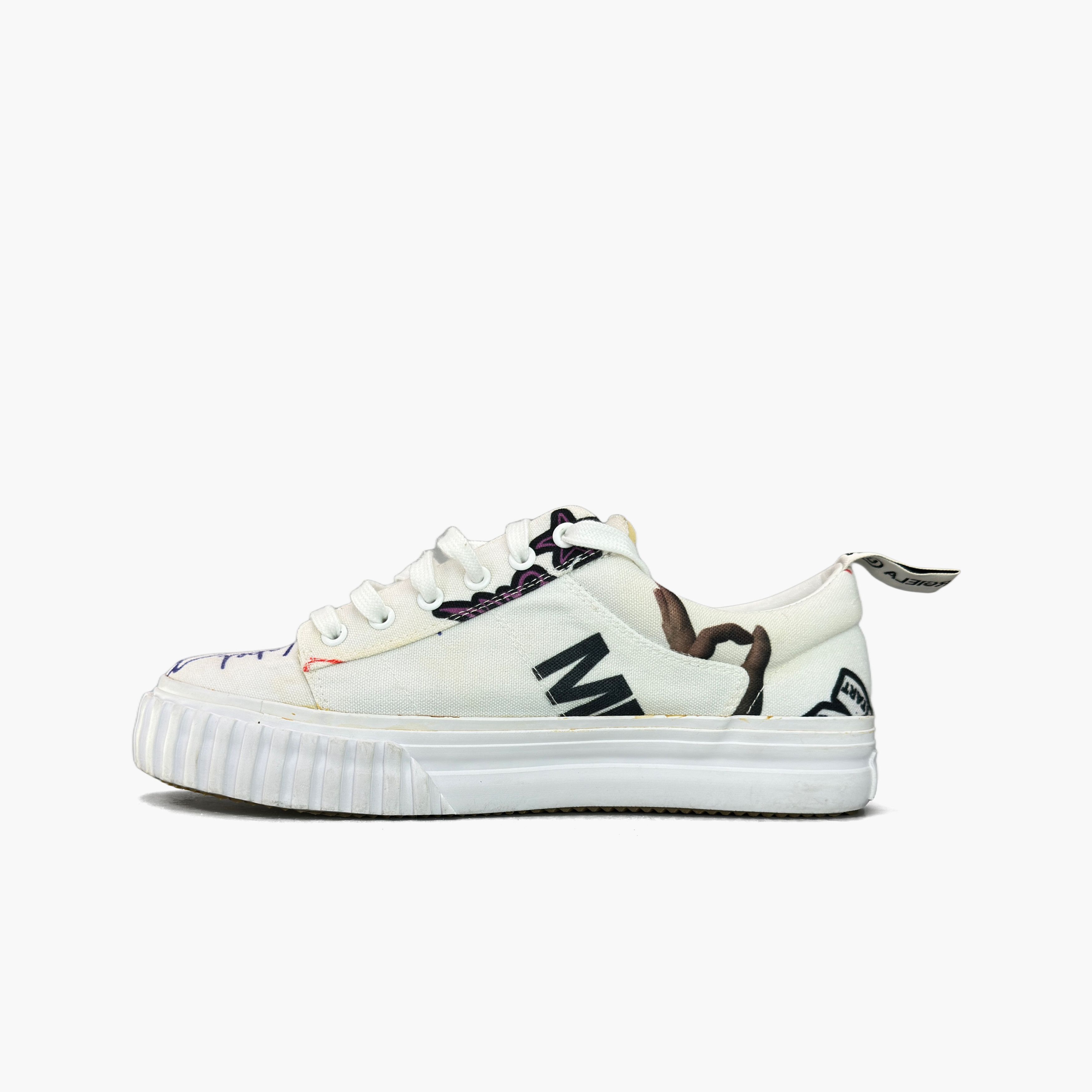 MM6 MM6 Maison Margiela Graffiti Low-Top Sneakers Size 41 Size US 11 / IT 41 - 3 Thumbnail
