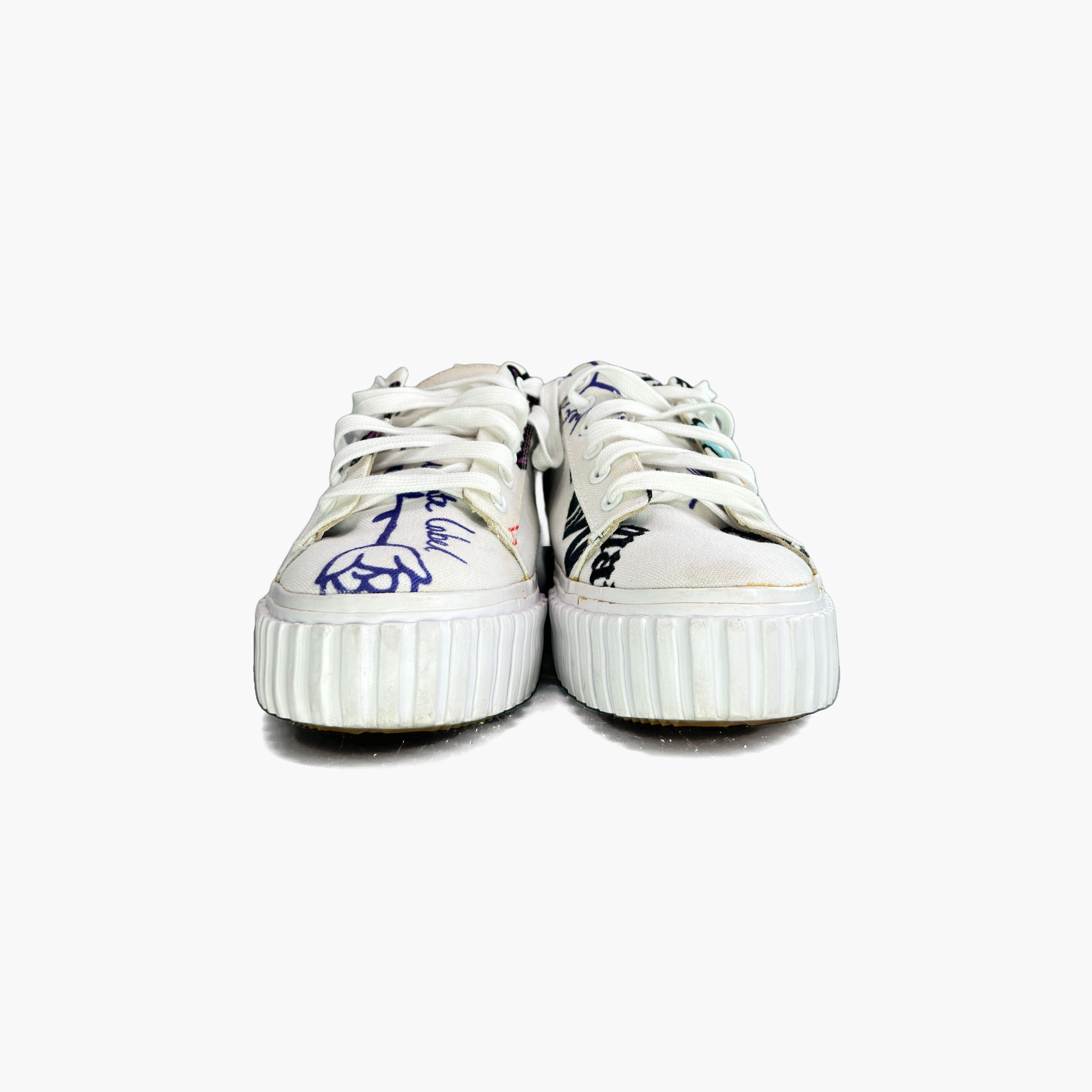 MM6 MM6 Maison Margiela Graffiti Low-Top Sneakers Size 41 Size US 11 / IT 41 - 5 Thumbnail