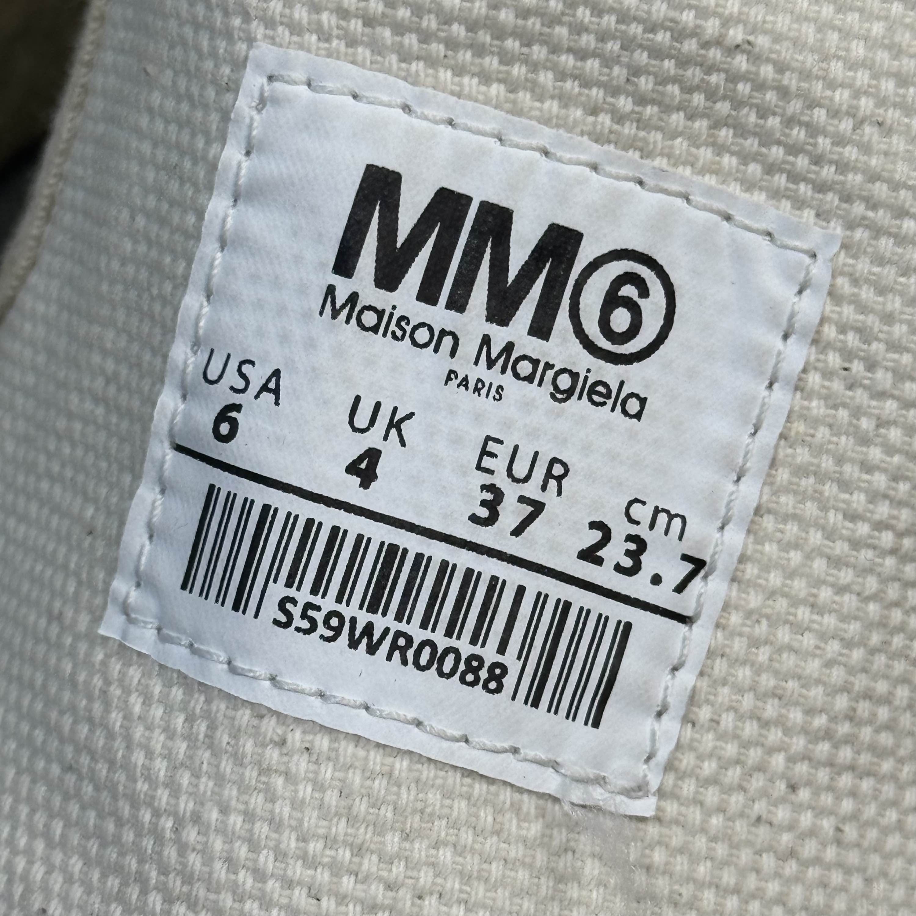 MM6 MM6 Maison Margiela Canvas Slip On Sneakers Size 37 Size US 7 / IT 37 - 5 Thumbnail