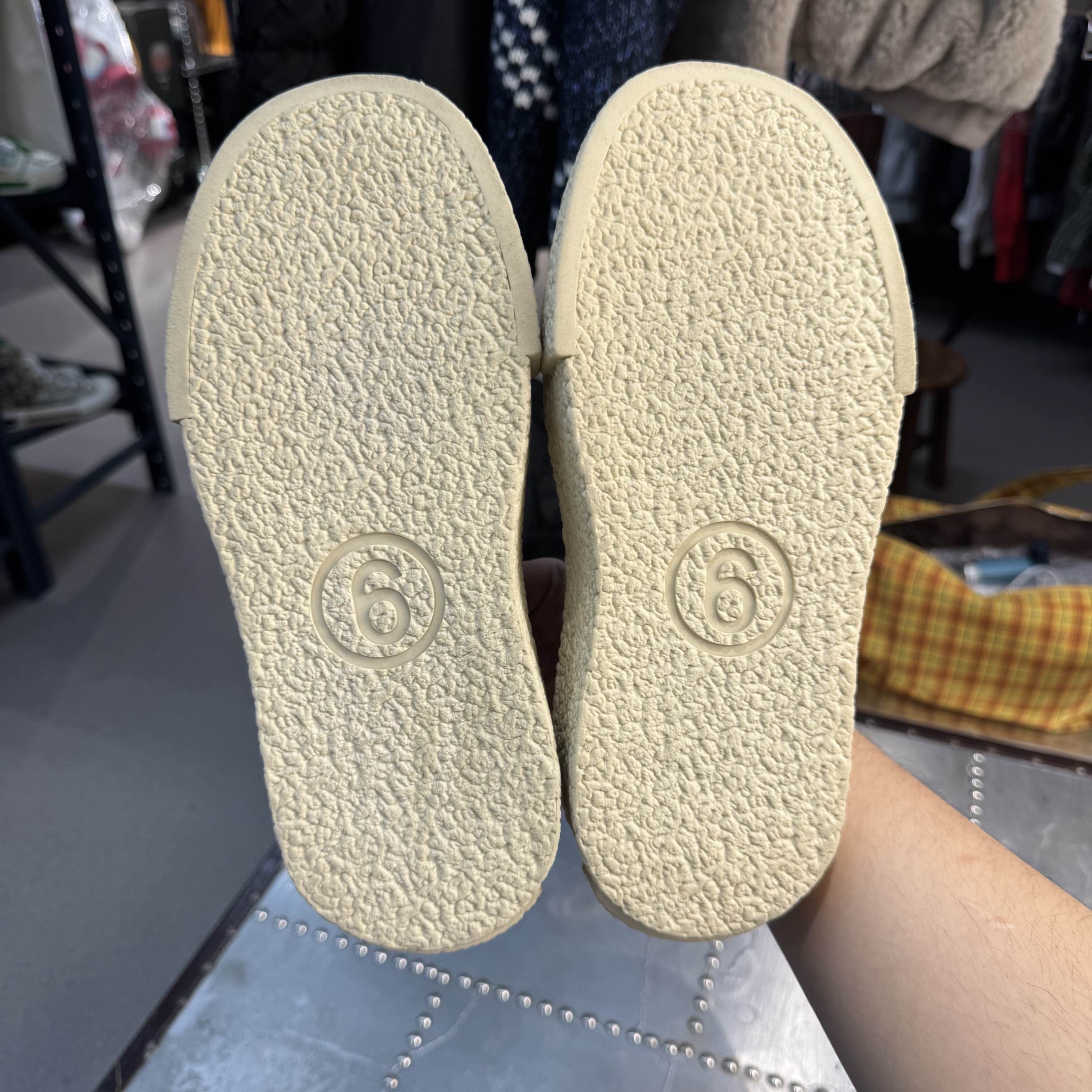MM6 MM6 Maison Margiela Canvas Slip On Sneakers Size 37 Size US 7 / IT 37 - 4 Thumbnail