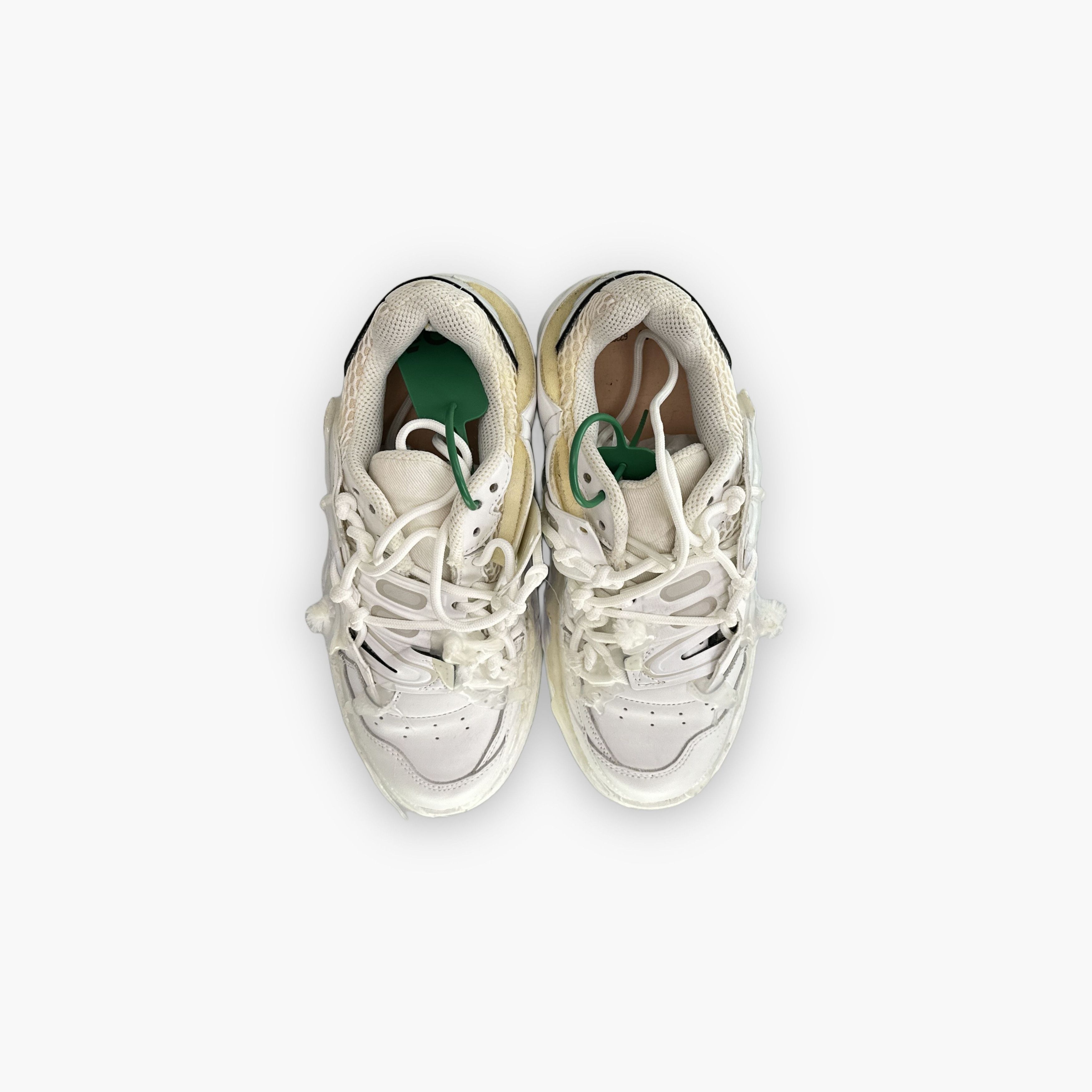 Maison Margiela Maison Margiela White Fusion Low-Top Sneakers Size 35 Size US 5 / IT 35 - 9 Thumbnail